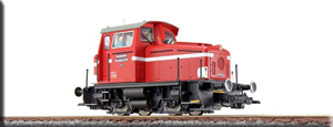 31441 ESU Diesellok H0 KG 230 -12 Emsländ. Eisenbahn, rot, Ep V, AC/DC