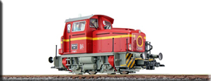 31449 ESU Diesellok H0 KG 230 Lok 6 Behala, rot, Ep V, AC/DC