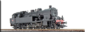 31186 ESU Dampflok H0 T18 BR78.0-5 232 TC 421 SNCF, schwarz, Ep III, schwarz, AC/DC