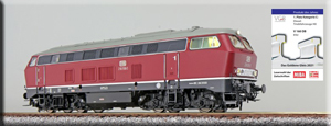 31002 ESU Diesellok H0 BR216 156 altrot, AC/DC