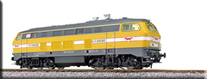 31003 ESU Diesellok H0 BR216 012 Wiebe, gelb, AC/DC