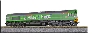 31365 ESU H0 C66 66004 DB Cargo Ep. VI, AC/DC