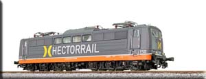 31038 ESU E-Lok 162004 Hectorrail, grau/orange, Sound+Rauch, Ep VI, AC/DC